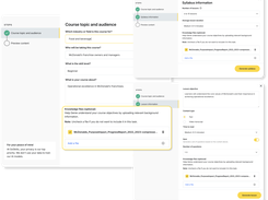 AI-powered course building. Quickly build polished, engaging training with GoSkills’ AI-powered course authoring tool. Genie, its built-in AI assistant, generates lessons, syllabuses, and content from scratch or from existing documentation. Speed things up further with ready-made, fully customizable templates.