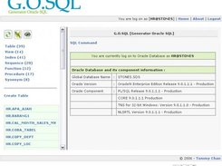 G.O.SQLv1.01 Main Page