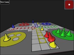 A red pawn captures an yellow one in its starting position