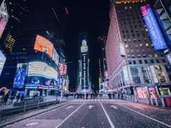 Times Square billboards designated software.