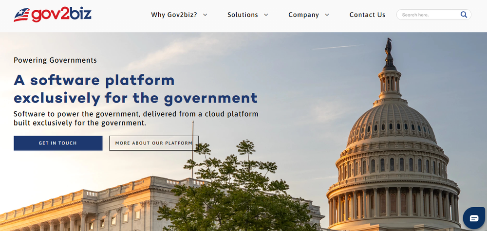 Gov2Biz Screenshot 1