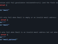 govalidator Screenshot 1