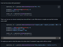 govaluate Screenshot 1