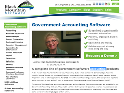 Black Mountain Government Accounting Software Screenshot 1