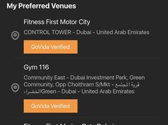 GoVida Check-In at Venue