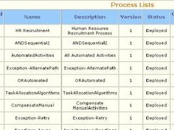 GSi Administrator - Manage Processes (deploy, ver change)