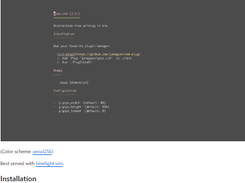 goyo.vim Screenshot 1