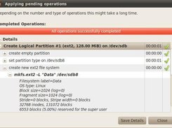 GParted Dialog Apply Operations