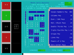 Monte carlo roulette