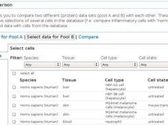 Data Comparison - select cells for pool B