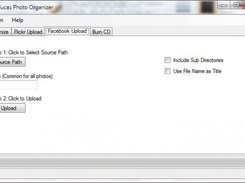 Facebook Upload Tab