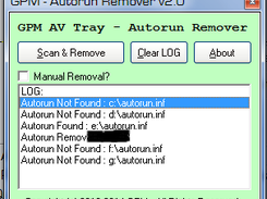 Autorun.inf Remover