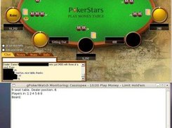 Go to a table, monitoring window pops up automatically