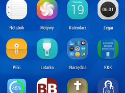 Ikonka aplikacji na tle innych