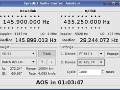 Radio controller in Gpredict