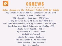 Headlines Menu