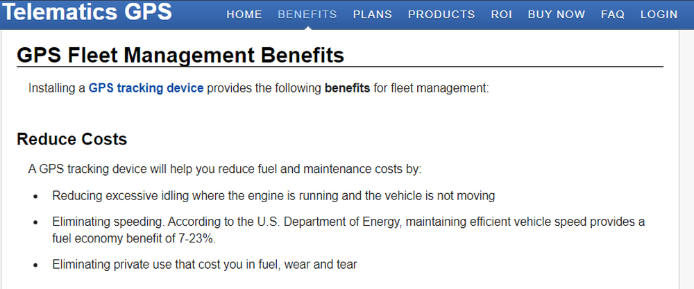 Telematics GPS Screenshot 1