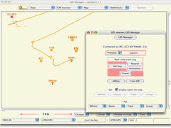 Mathias Herberts used GPSMan under MacOS