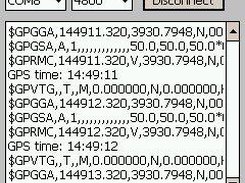 03. Reading NMEA data from standard (bluetooth) serial port