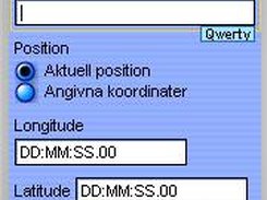 5: Create new landmark from curr. position or coordinates
