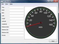GPS Record running in Windows 7