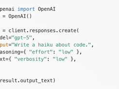 GPT-5 Coding Examples Screenshot 3