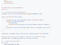 gpt-oss Screenshot 2