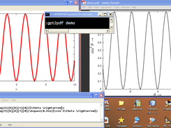 gpt2pdf in action with Gnuplot Script and Command Line