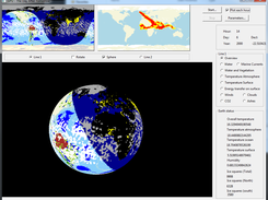 Simclimate: ashes of volcano Eyjafjallajökull