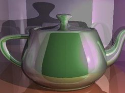 Teapot with 60k triangles