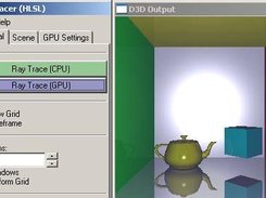 GPU Ray Tracing GUI (HLSL Version)