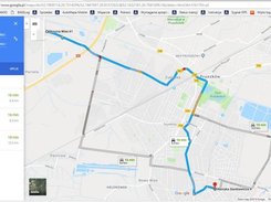 01. Make your route in Google Maps...