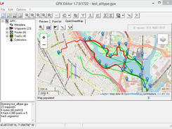 0) Main Window with OpenStreetMap