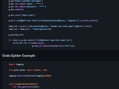 Grab Framework Project Screenshot 1