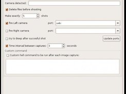 gphoto2 frontend for stereo shooting Screenshot 1