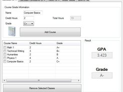 Calculate Course GPA