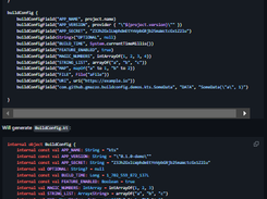 gradle-buildconfig-plugin Screenshot 1