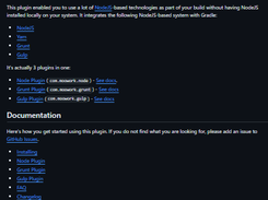 Gradle Node Plugin Screenshot 1