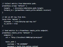 Grafana Agent Screenshot 1