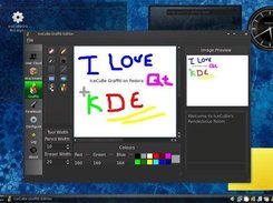 Graffiti on Fedora 10 (KDE)