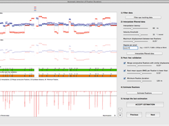 Automatic detection of fixations