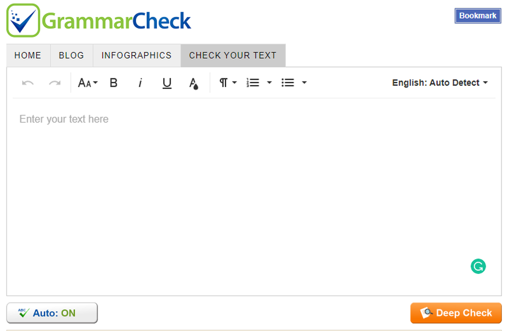 GrammarCheck Screenshot 1