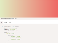 Granim.js Screenshot 1