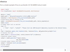 Granite 3.0 Language Models Screenshot 1