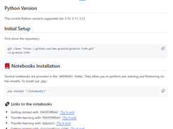 Granite TSFM Screenshot 1