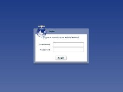 Sample Flex application from a GDS / JBoss server (login)