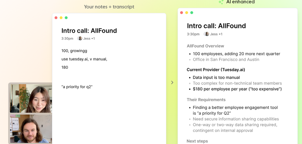 Granola Screenshot 1