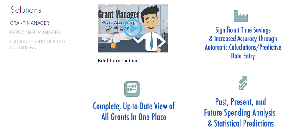 Grant Manager Screenshot 1