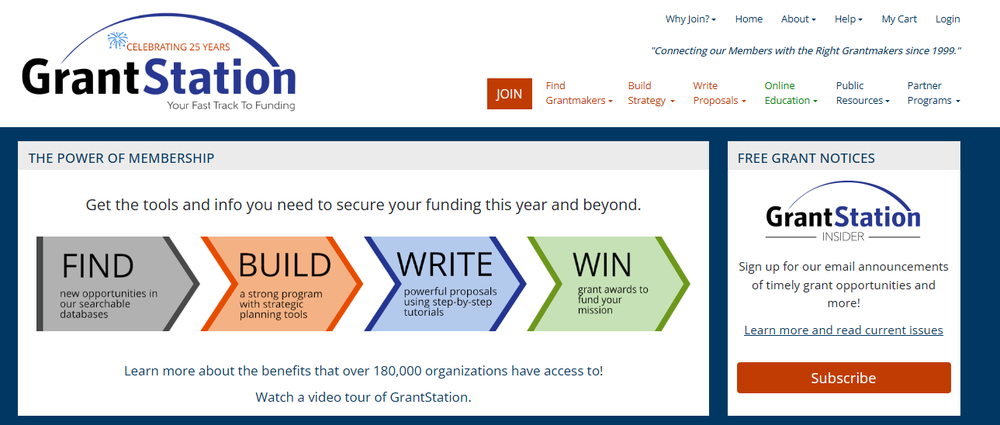 GrantStation Screenshot 1