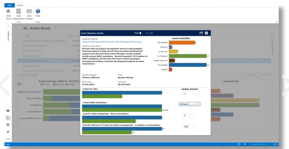 GrantVantage Screenshot 1